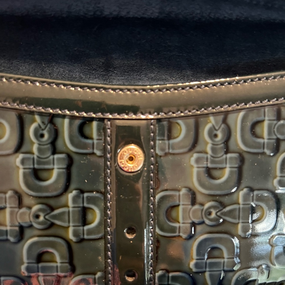 ❌SOLD❌ Gucci Teal Horsebit Print Buckle Wallet With Box - Picture 17 of 17